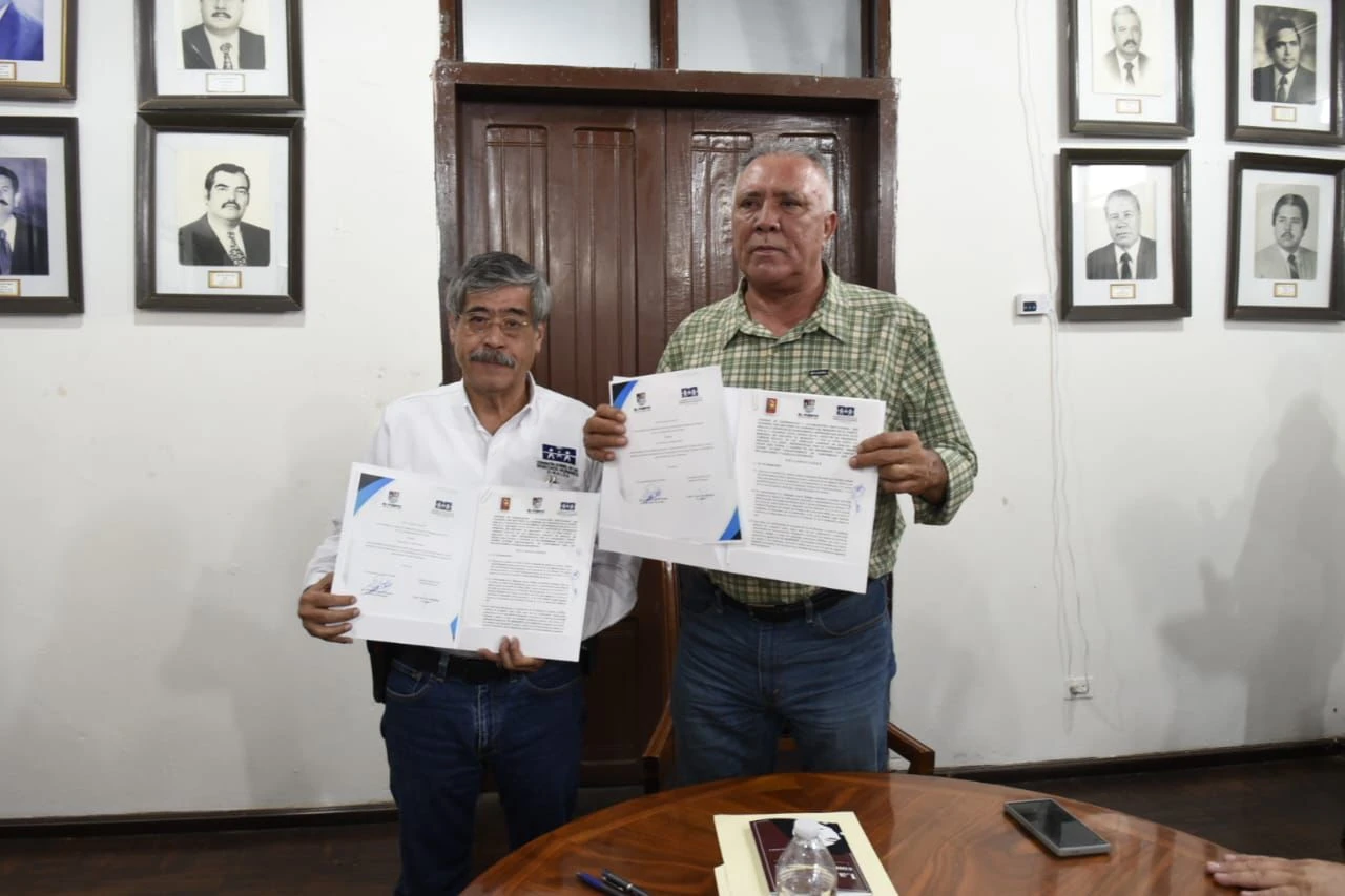 CEDH Sinaloa y El Fuerte formalizan convenio de colaboración