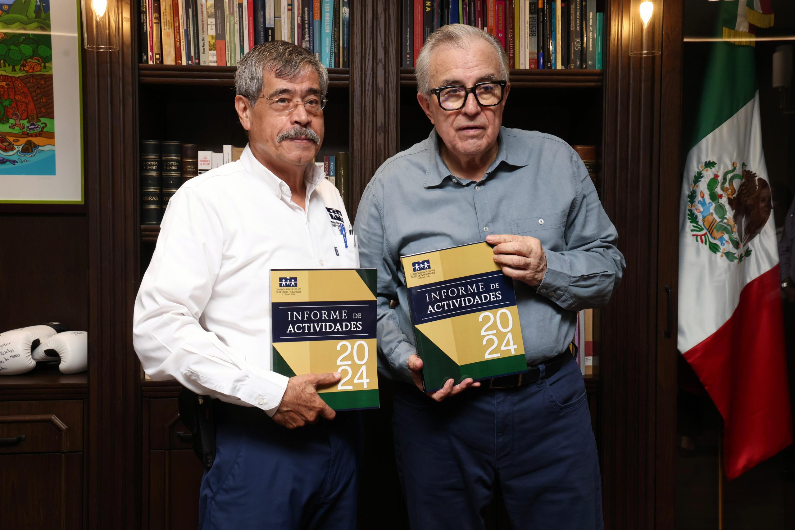 CEDH entrega Informe de Actividades 2024 al Gobernador, Congreso del Estado y al STJ