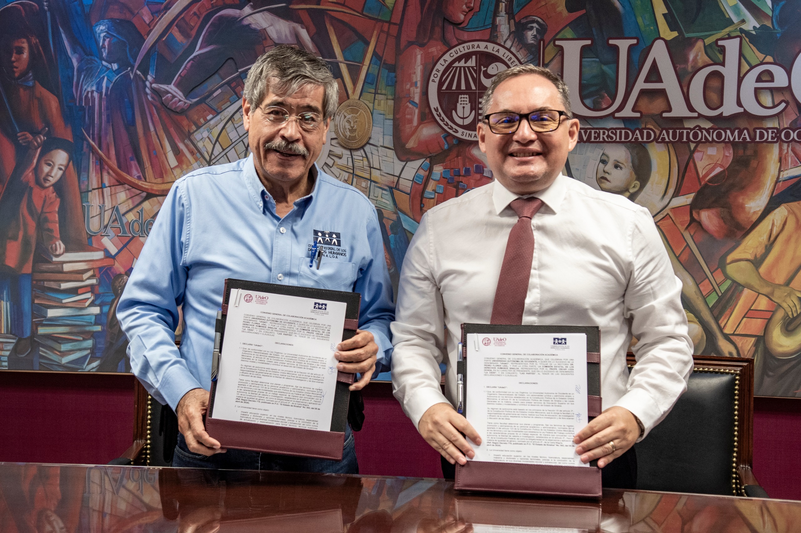CEDH y UAdeO trabajarán por una formación con perspectiva de derechos humanos
