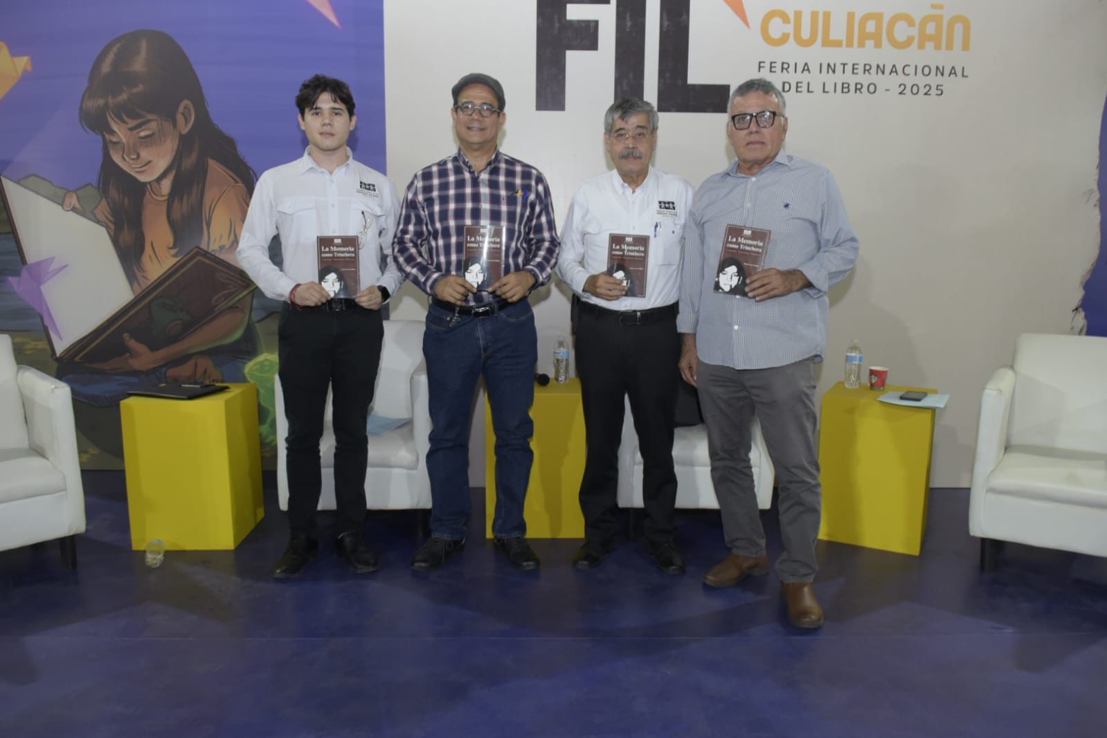 La CEDH Sinaloa participa en la III Feria Internacional del Libro Culiacán 2025 con la presentación del libro “La memoria como trinchera”