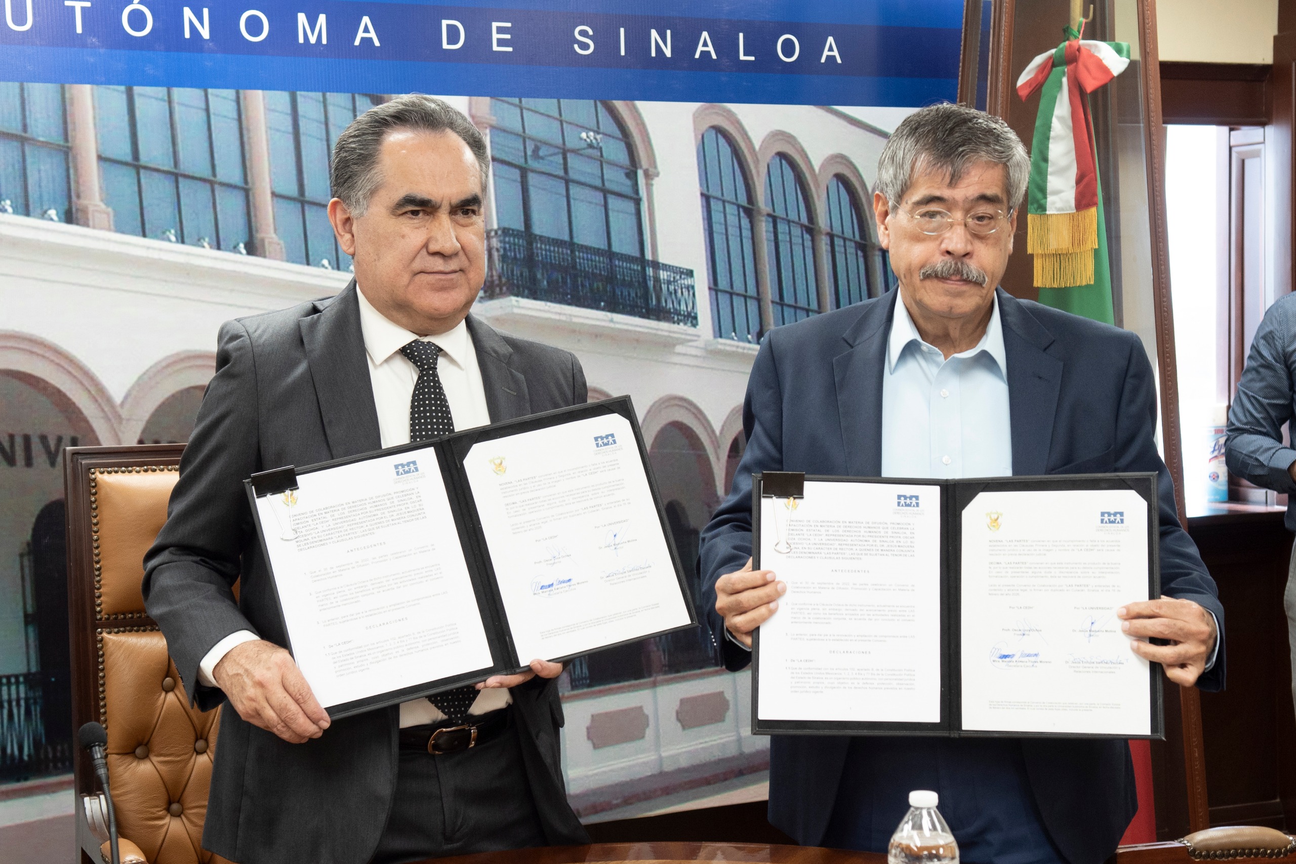CEDH Sinaloa y la UAS fortalecen colaboración en materia de derechos humanos
