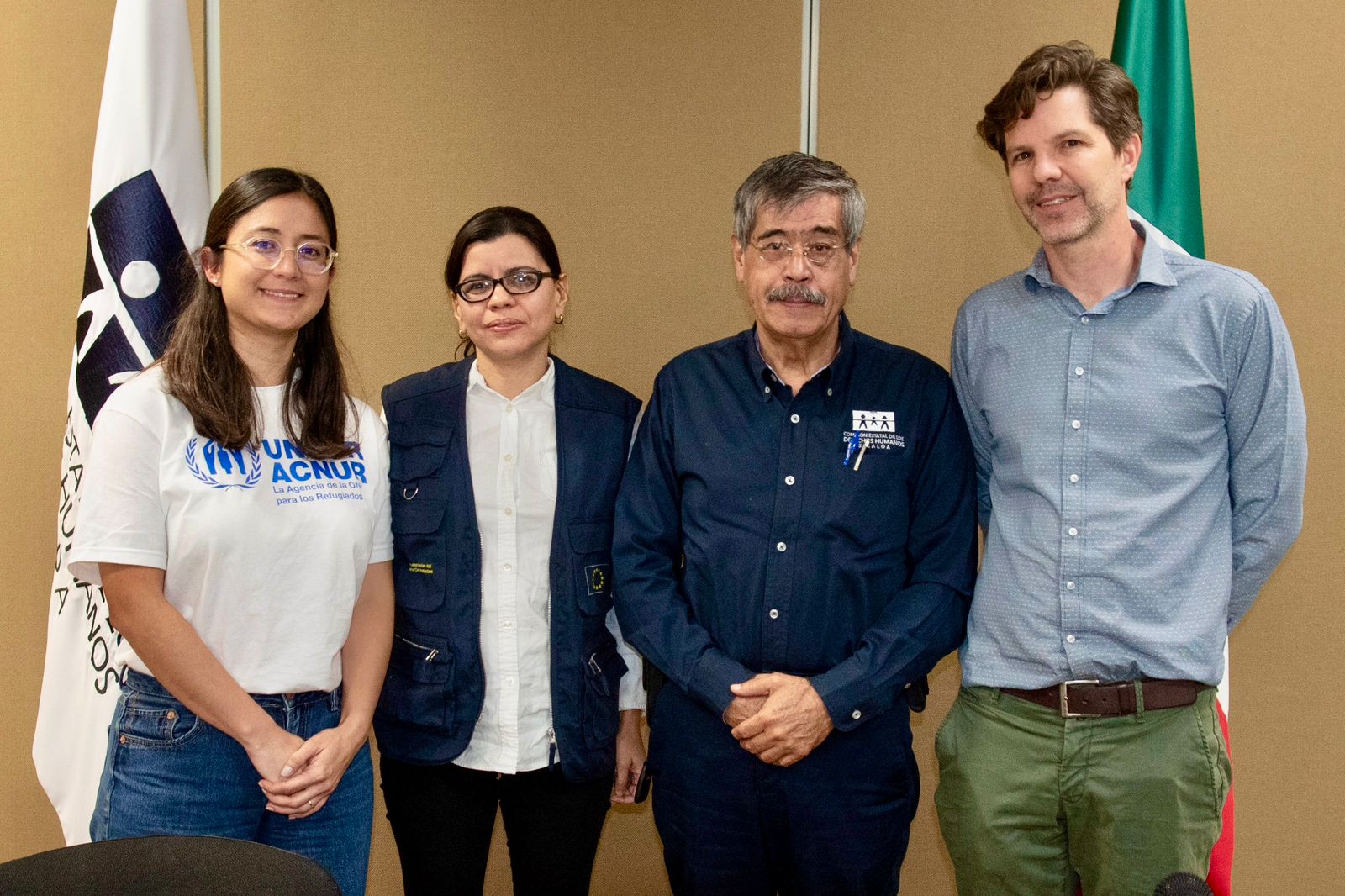 CEDH Sinaloa y ACNUR fortalecen lazos en matrería de Desplazamiento Interno