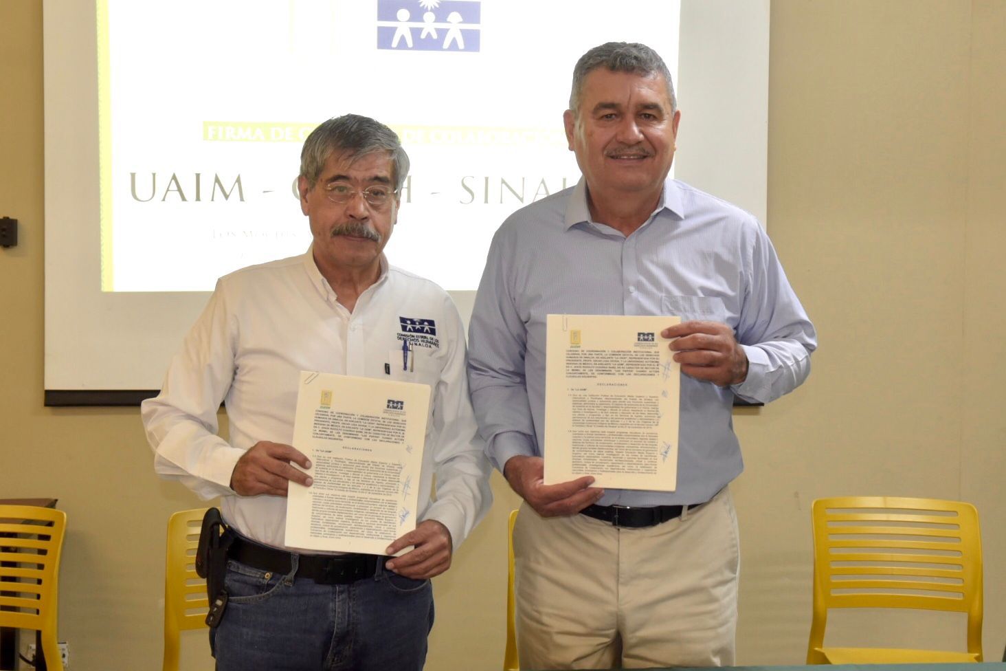CEDH Sinaloa y la UAIM firman convenio de colaboración
