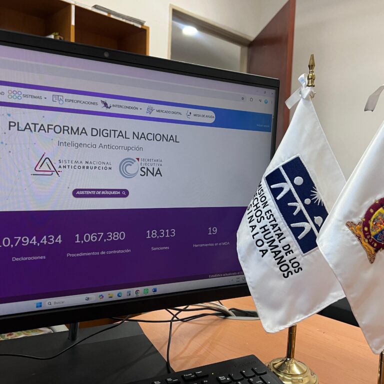 CEDH Sinaloa abre sus declaraciones patrimoniales y de intereses a todo el país
