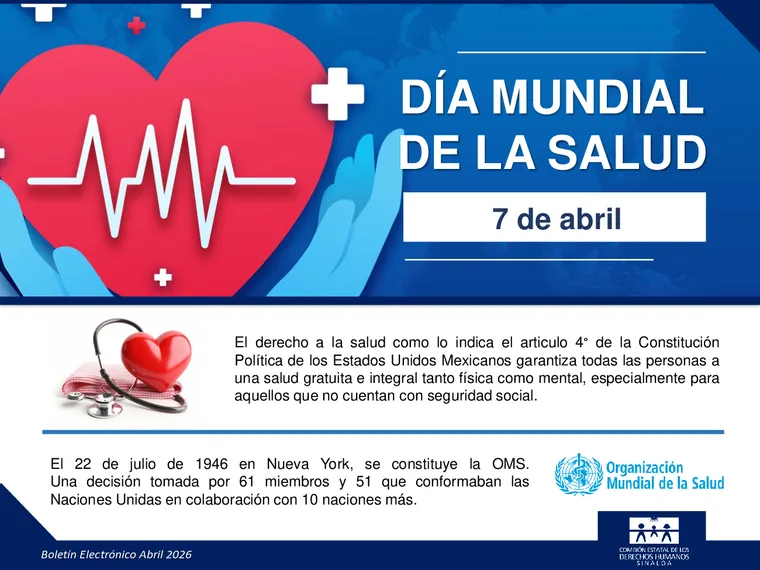 Día Mundial de la Salud - 7 de abril